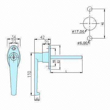 China L Handle Latch From Quanzhou Manufacturer Mingyi Light