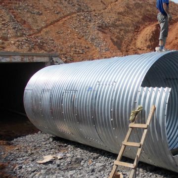 Corrugated Steel Culvert Pipe For, How Much Does Corrugated Metal Pipe Cost