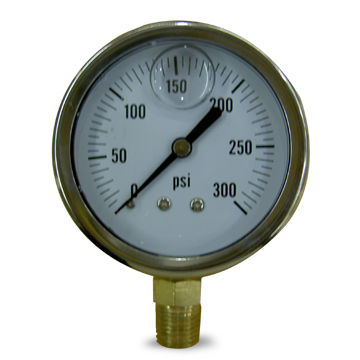 different pressure gauges