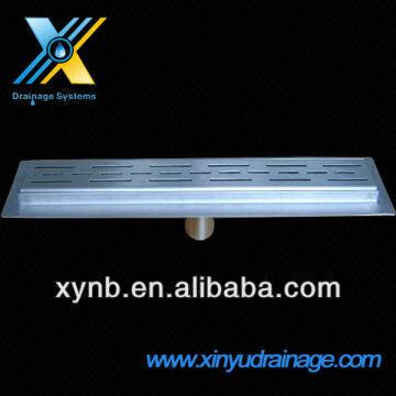 Stainless Steel Bath Scupper Drain Linear Shower Drain Floor