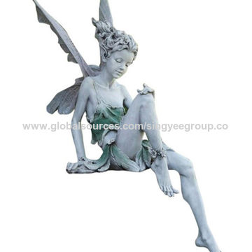 China Flower Fairy Garden Ornaments Resin Crafts Turek Sit Statue On Global Sources Decorations Flower Fairy Ornaments Resin Crafts, Flower Fairy Garden Statue