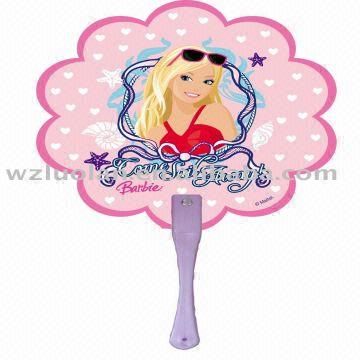 barbie hand fan