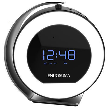 alarm clock bluetooth speaker