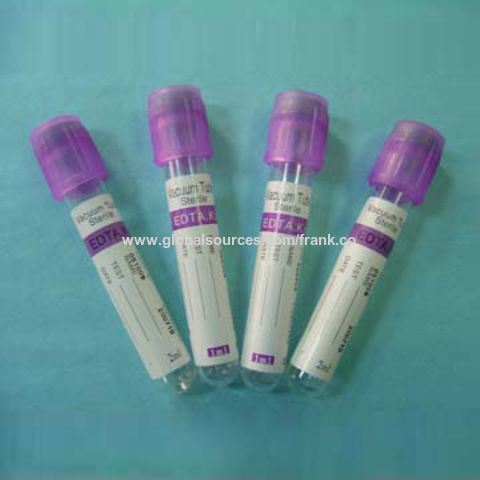 China Edta Blood Collection Tube With Purple Color On Global Sources Edta Blood Collection Tube