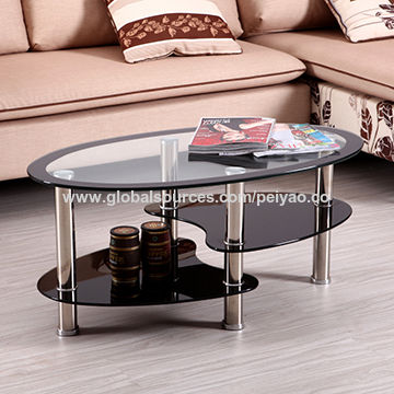 China Wholesale Modern Small Round Tempered Glass Coffee Table With Stainless Steel Legs On Global Sources New Design Tea Table Glass Top Coffee Table Living Room Glass Table