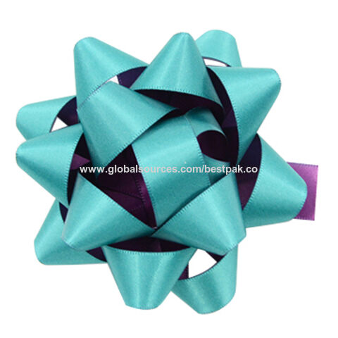 two color satin ribbon