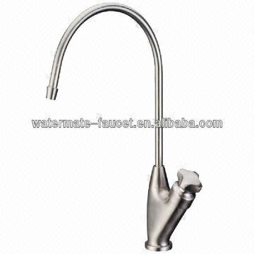 Single Lever Cold Water Tap Filtered Water Tap Brushed Nickel