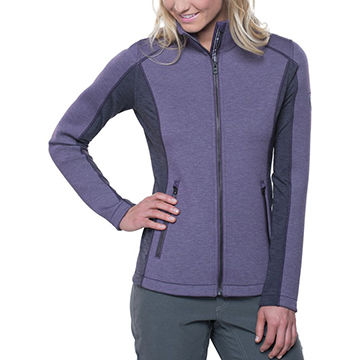 women's slim fit fleece jacket