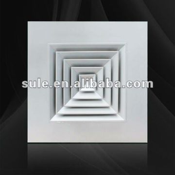 Aluminum Ceiling Vent Square Diffuser With Panel Cd Sa4f