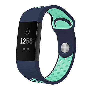 fitbit charge 3 blue band