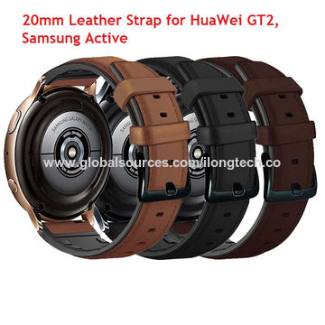 22mm leather watch strap quick release