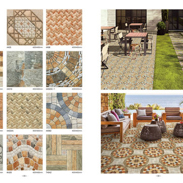China 400 400mm Ceramic Floor Tile, Non Slip Exterior Floor Tiles