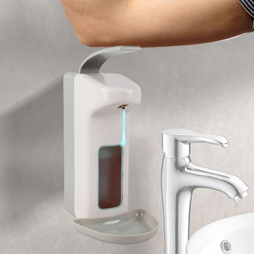 China Hand Sanitizer Dispenser 1000ml Wall Mounted Hand Press Soap Dispenser On Global Sources Elbow Hand Sanitizer Dispenser Manual Soap Dispenser Sanitizer Dispenser