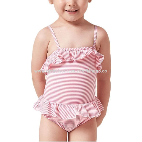 China Little Girl S Swimwear Blister Fabric Cute Design Bathing Suit On Global Sources Girl S Swimwear Blister Fabric Style Uv Protection