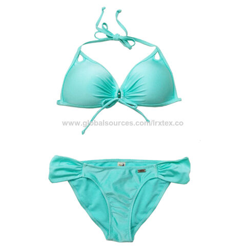 tie knot bathing suit top