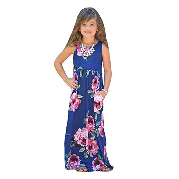 cheap little girl maxi dresses