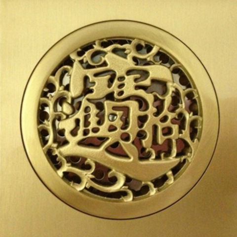 floor drain brass