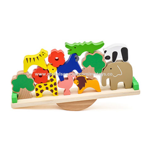 wooden balance toy