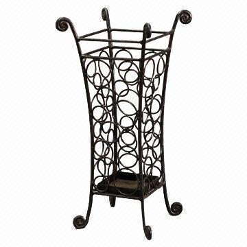 wrought iron umbrella stand