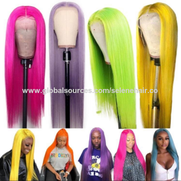 pre colored wigs