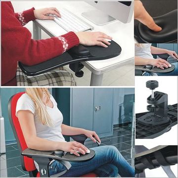 Pc Computer Laptop Arm Wrist Rest Desk Table Pad Support Health