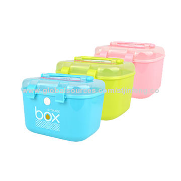 plastic box with handle