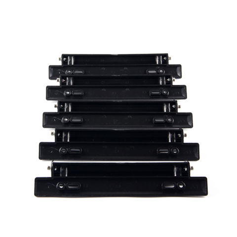 1x Black Carbon Fiber Number Auto Car Racing License Plate Frame Holder Bracket