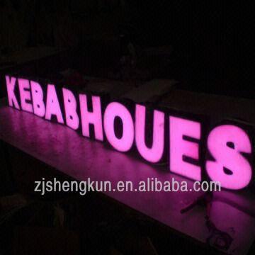 Outdoor 3d Led Acrylic Lighted Sign Letters Global Sources China Outdoor 3d Led Acrylic Lighted Sign Letters
