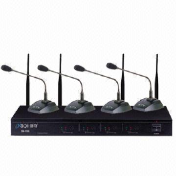 Conference Room Microphone System Four Chanel Of Wireless