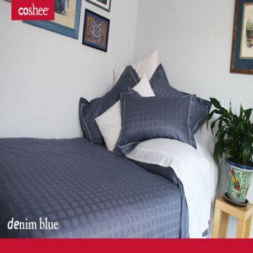 Denim Blue Coshee Set Quilt Cover Top Sheet And Pillow Cases Using Bamboo Cotton Global Sources - Denim Bedding Sets Australia Denim Blue Coshee Set Quilt Cover Top Sheet And Pillow Cases Using Bamboo Cotton Global Sources - Denim Bedding Sets Australia