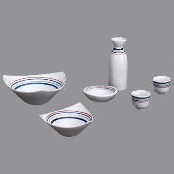 Multi Banded Japanese Dinnerware Set Made Of Porcelain Dishwasher And Microwave Safe Global Sources