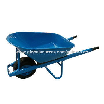 200kg 100l 7cbf Steel Heavy Duty Wheelbarrow For Construction