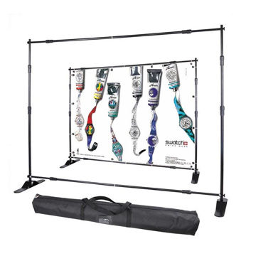Trade Show Fabric Backdrops Large Format Banner Stand Display