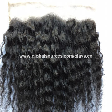 India Gjays Mode Unprocessed Hair Exporter Lace Curly Frontal