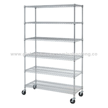 6 Tier Nsf Wire Shelving Rack With, What Is Nsf Shelving