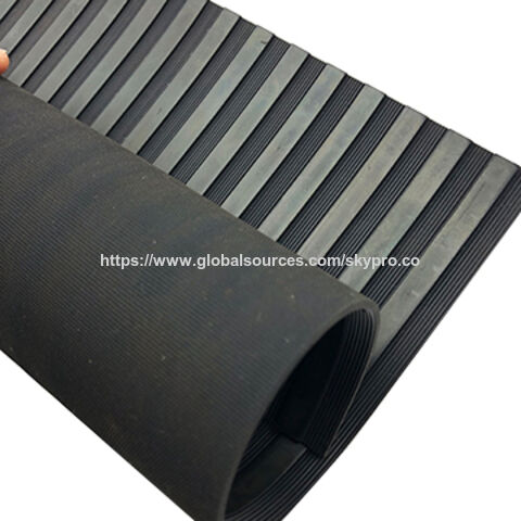 China Ribbed Rubber Mat Electrical Insulation Mats For 11kv