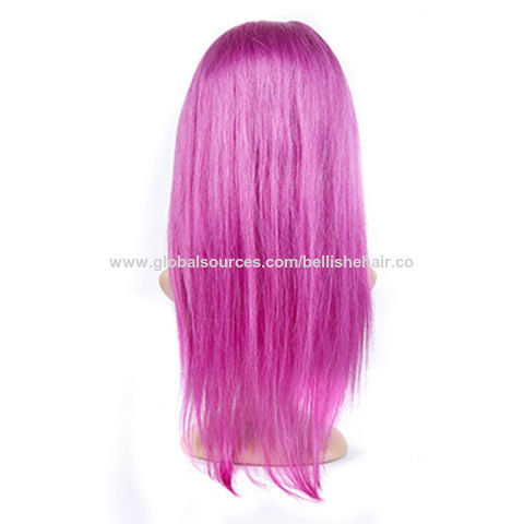 pink virgin wig