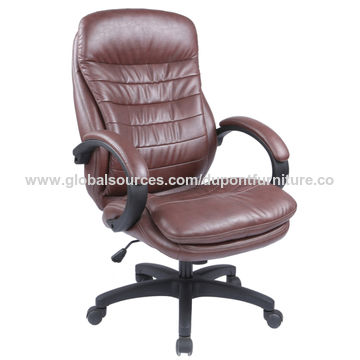 Swivel Chair On Global Sources Office, Computer Leather Chair