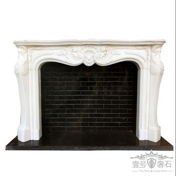 China Indoor Marble Carved Fireplace Victorian Simple Black Surround On Global Sources Stone Prefabricated Villa China Indoor Marble Carved Fireplace, Black Marble Fire Surround