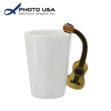 China8 5 Oz Music Themed Ceramic Mugs Sublimation Ceramic Mug Guitar Handel Mug On Global Sources