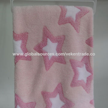 coral fleece baby blanket