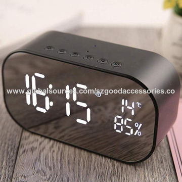 Bluetooth Speaker Alarm Clock, Retro Alarm Clock Radio