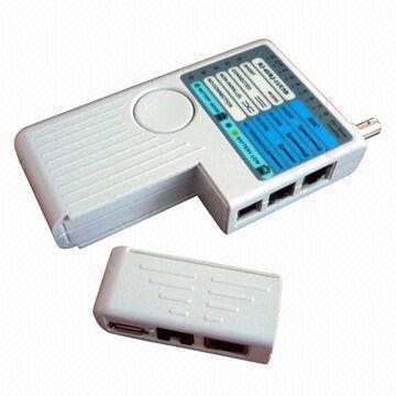 4 In 1 Network Cable Tester Tests 4 Common Lan And Computer Cables With Rj 45 Rj 11 1394 Usb Bnc Global Sources