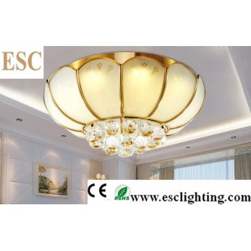 Brass Crystal Ceiling Lamp European French Style Global Sources