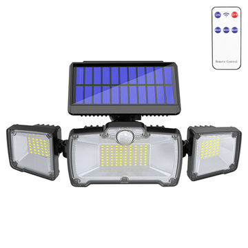 China Outdoor LED Solar Light, 218 LED with Motion Sensor and Remote ...