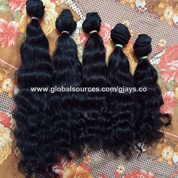 India Remy Virgin Human Hair Bulk Loose Bulk Hair Weave And