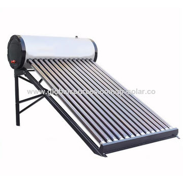 China 15 Tubes Coil Solar Water Heating Solar Water Heater 150 Liter With Vacuum Tubes On Global Sources Solar Water Heater Solar Heater Heater