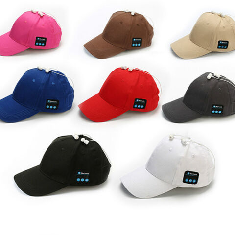cap with bluetooth headphones