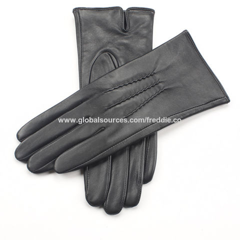real leather gloves