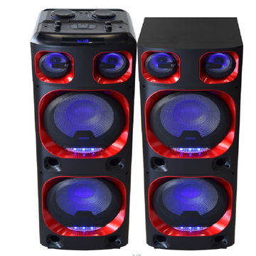 party speakers with bass